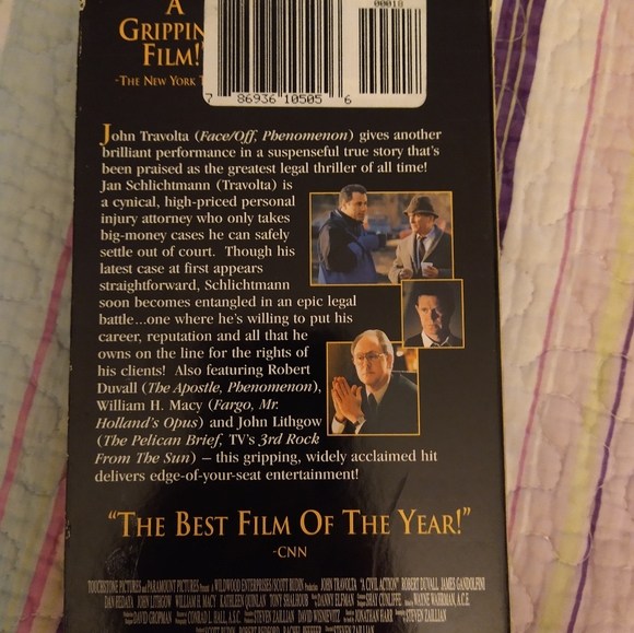 A Civil Action 1998 VHR video tape - Picture 3 of 4